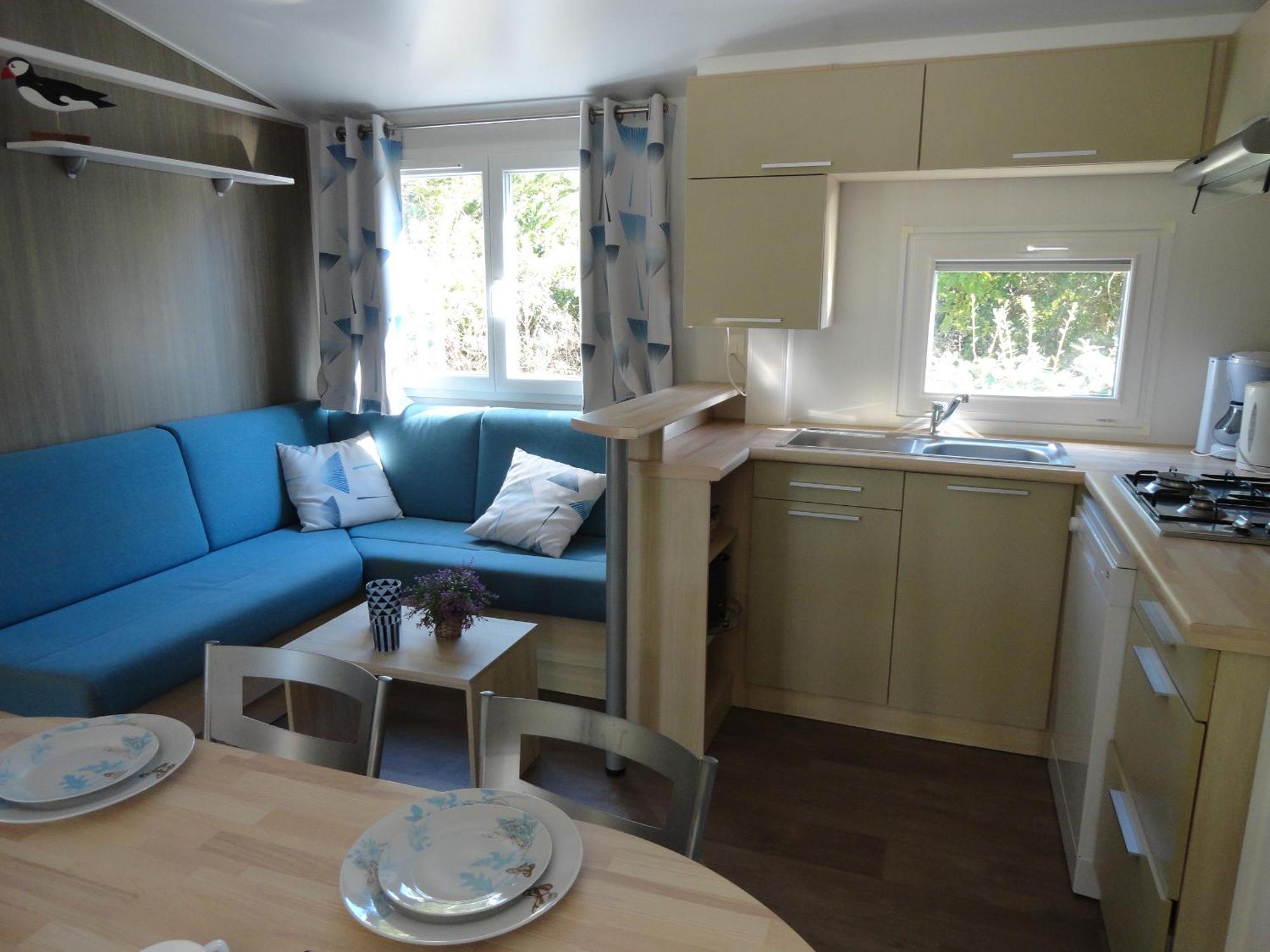 Camping Le Puits De L'Auture 호텔 생팔레쉬르메르 객실 사진