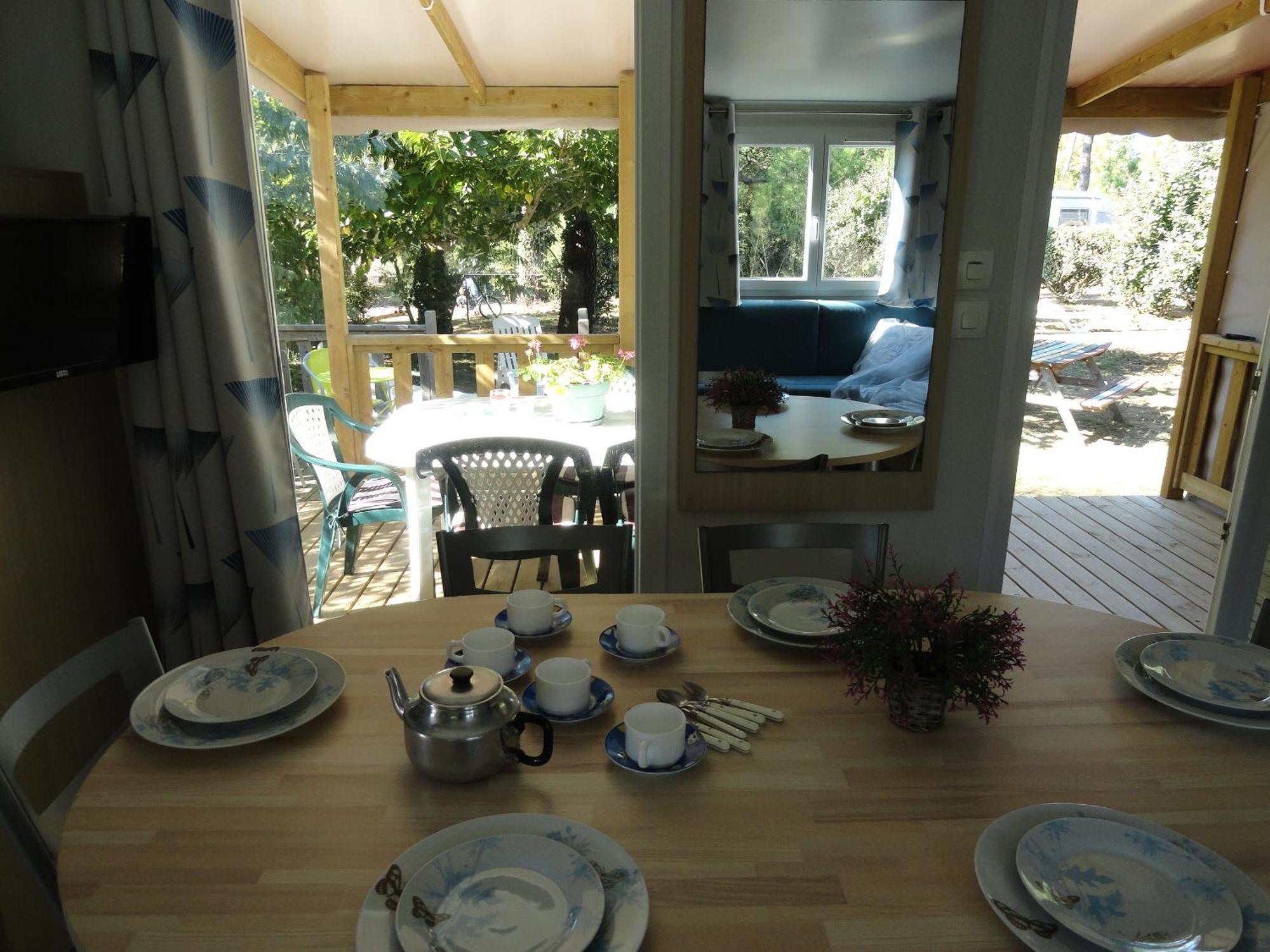 Camping Le Puits De L'Auture 호텔 생팔레쉬르메르 객실 사진
